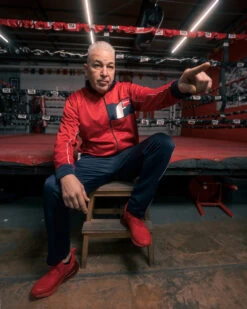 Fighting Performance Black Dual-Layer Technical Warm-Up Suit - Moisture-Wicking Training Set -Title Boxing Store FWUSRDBL 1