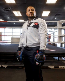 Fighting Performance Black Dual-Layer Technical Warm-Up Suit - Moisture-Wicking Training Set -Title Boxing Store FWUSWHBL