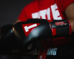 TITLE Boxing Gel Generation Leather Bag Boxing Gloves -Title Boxing Store GELGBG BK RD LS 1 0c70d1c0 487c 4e0c 94bd bdeed1d742ef