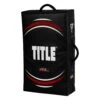 TITLE Boxing Gel Ripple Strike Shield – Multi-Handle Heavy Duty Kick Pad
