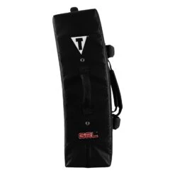 TITLE Boxing Gel Ripple Strike Shield – Multi-Handle Heavy Duty Kick Pad -Title Boxing Store GELSH BK 3 TITLE Boxing Gel Ripple Strike Shield
