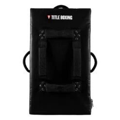 TITLE Boxing Gel Ripple Strike Shield – Multi-Handle Heavy Duty Kick Pad -Title Boxing Store GELSH BK 4 TITLE Boxing Gel Ripple Strike Shield