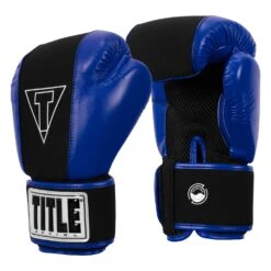 TITLE Boxing Gel Washable Fitness Boxing Gloves 3.0 -Title Boxing Store GFWG3 BK BL 02