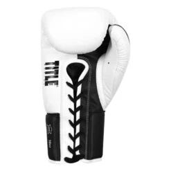 TITLE Boxing Great Official Pro Fight Boxing Gloves -Title Boxing Store GRPFG WH BK 4