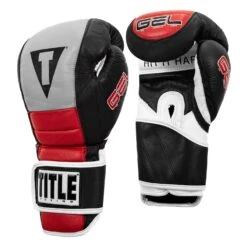 TITLE Boxing Gel Rush Bag Gloves -Title Boxing Store GRSHBG BK GR RD 02