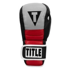 TITLE Boxing Gel Rush Bag Gloves -Title Boxing Store GRSHBG BK GR RD 03
