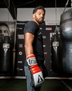 TITLE Boxing Gel Rush Bag Gloves -Title Boxing Store GRSHBGBKGRRD 3