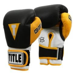 TITLE Boxing Gel World V2T Bag Gloves 31 TITLE Boxing Gel World V2T Bag Gloves -Title Boxing Store GTWBGV2T BK YE 02