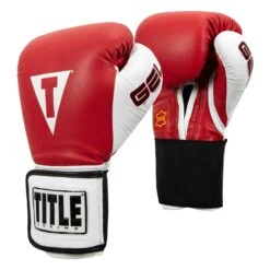 TITLE Boxing Gel World Elastic Training Gloves -Title Boxing Store GTWGE RD 02