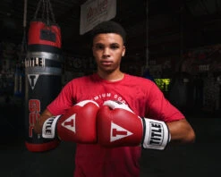 TITLE Boxing Gel World Elastic Training Gloves -Title Boxing Store GTWGERDWH 1