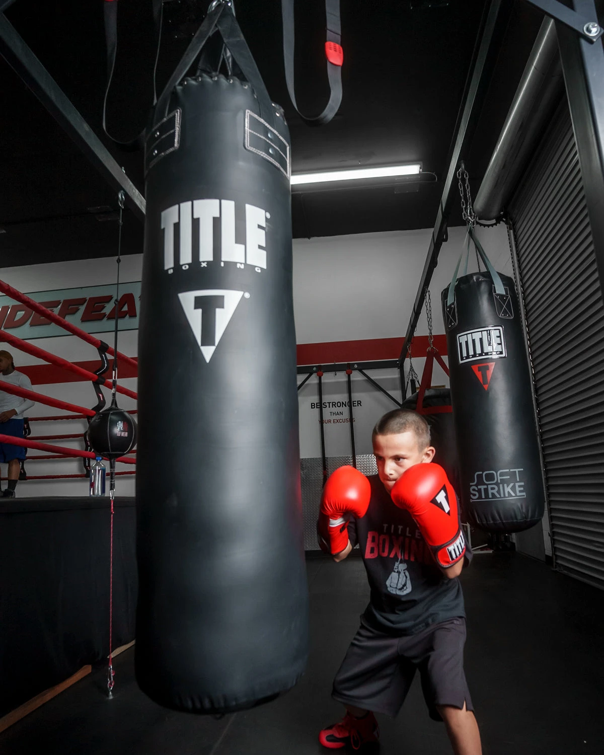 TITLE Boxing Soft Fill Punching Bag 2 TITLE Boxing Soft Fill Punching Bag - Image 2