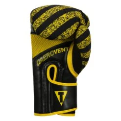 TITLE Boxing Infused Foam Danger Bag Gloves – Black/Yellow Hazard Series Neoprene Training Gloves 12 TITLE Boxing Infused Foam Danger Bag Gloves – Black/Yellow Hazard Series Neoprene Training Gloves -Title Boxing Store IFSDBG BK YE 4