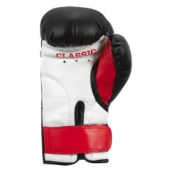 TITLE Classic Youth Boxing Gloves & Wraps Bundle -Title Boxing Store KGLV2 BK WH RD 04 TITLE Classic Youth Boxing Gloves Wraps Bundle