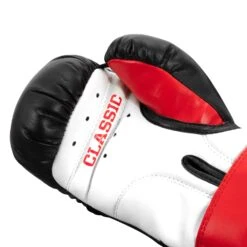 TITLE Classic Adult & Youth Boxing Gloves + Mitts Training Bundle - Red/Black -Title Boxing Store KGLV2 BK WH RD 05 TITLE Classic Adult Youth Boxing Gloves