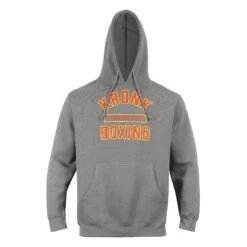 TITLE Boxing Legacy KRONK Training Camp Hoodie – Gold with Red Detroit Logo Pullover -Title Boxing Store KNKHD1 DGR 2