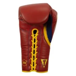 KRONK Boxing Gym Lace-Up Training Gloves -Title Boxing Store KNKSG RD GD 4