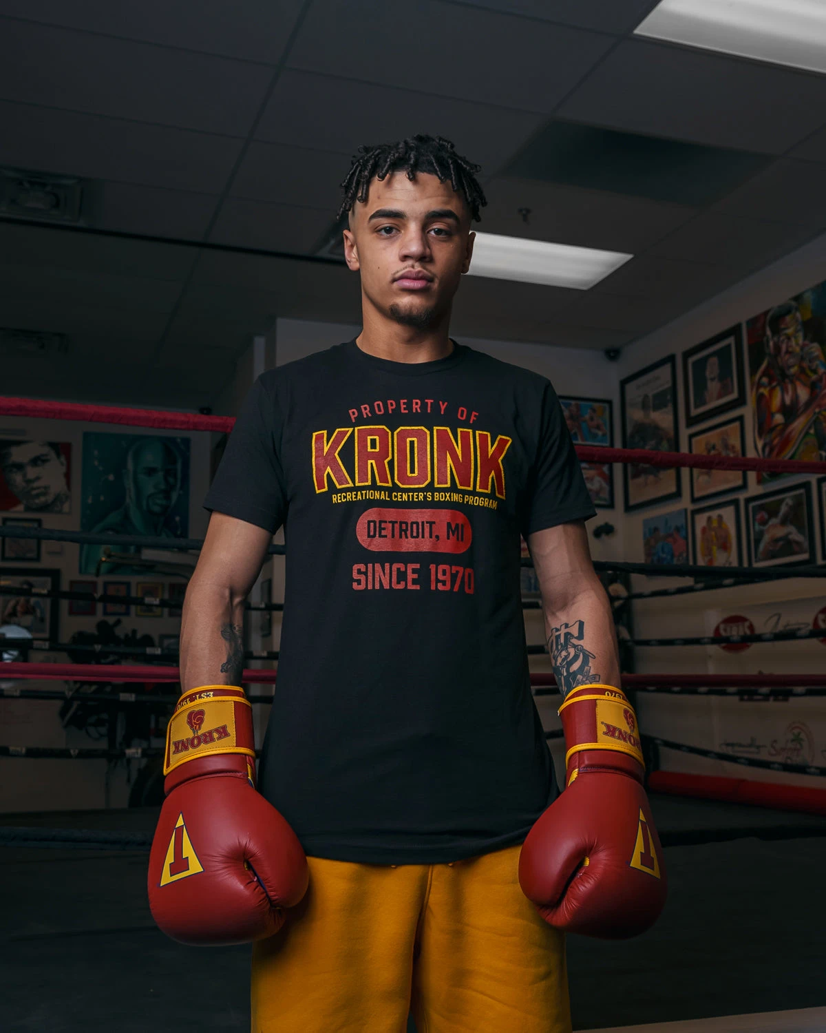 TITLE Boxing Legacy Property Of KRONK Tee 2 TITLE Boxing Legacy Property Of KRONK Tee - Image 2