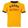 TITLE Boxing Legacy KRONK Detroit Gym Tee – Yellow with Red Iconic Block Logo