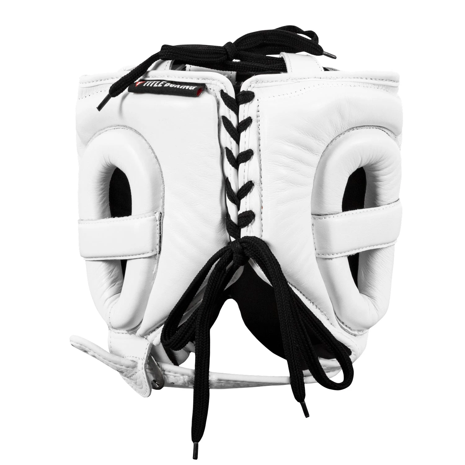 TITLE Boxing Ko-Vert White Genuine Leather Headgear β Full-Face Sparring Gear with Nose Bridge 11 TITLE Boxing Ko-Vert White Genuine Leather Headgear β Full-Face Sparring Gear with Nose Bridge - Image 11