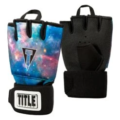 TITLE Boxing Defender Sublimated Glove Wraps -Title Boxing Store KSGW BK GX 2