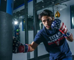 TITLE Boxing Liberty Bag Gloves -Title Boxing Store LBTBGRDWHBL 1