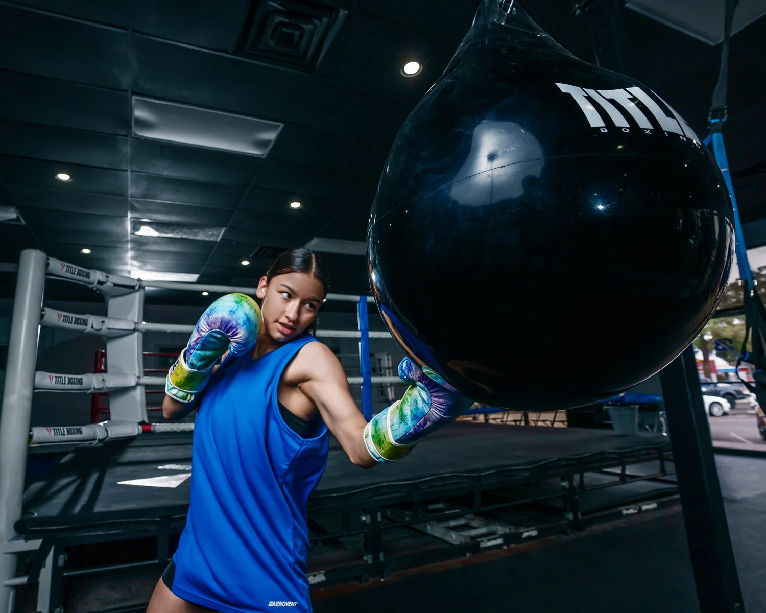 TITLE Boxing Limited Edition Tie Dye Bag Gloves 8 TITLE Boxing Limited Edition Tie Dye Bag Gloves - Image 8