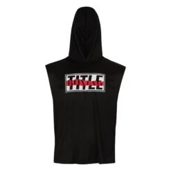 TITLE Boxing Simply Shredded Sleeveless Hoodie -Title Boxing Store LTA11 BK WH 2