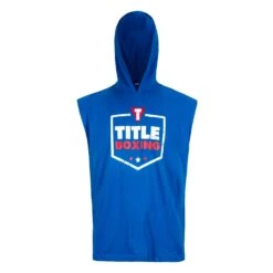 TITLE Boxing Jumbo Logo Sleeveless Hoodie 13 TITLE Boxing Jumbo Logo Sleeveless Hoodie -Title Boxing Store LTA4 BL 2