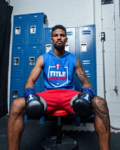 TITLE Boxing Jumbo Logo Sleeveless Hoodie 15 TITLE Boxing Jumbo Logo Sleeveless Hoodie -Title Boxing Store LTA4BL 1