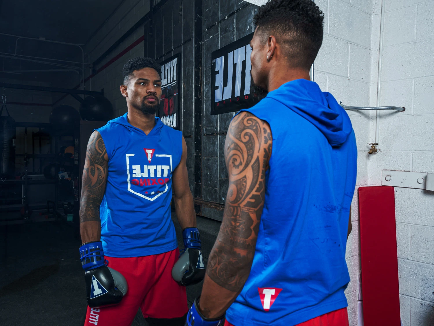 TITLE Boxing Jumbo Logo Sleeveless Hoodie 6 TITLE Boxing Jumbo Logo Sleeveless Hoodie - Image 6