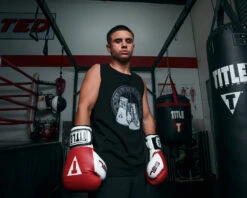 TITLE Boxing Vintage Hanging Gloves Tank 17 TITLE Boxing Vintage Hanging Gloves Tank -Title Boxing Store LTA7BK 4