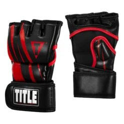 TITLE MMA Contender Training Gloves 20 TITLE MMA Contender Training Gloves -Title Boxing Store MTOCMG BK RD 2