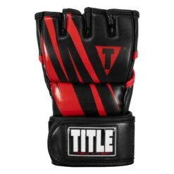 TITLE MMA Contender Training Gloves 21 TITLE MMA Contender Training Gloves -Title Boxing Store MTOCMG BK RD 3