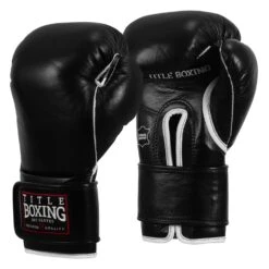 TITLE Boxing Old School Leather Bag Gloves 2.0 19 TITLE Boxing Old School Leather Bag Gloves 2.0 -Title Boxing Store OSLBG2 BK 02