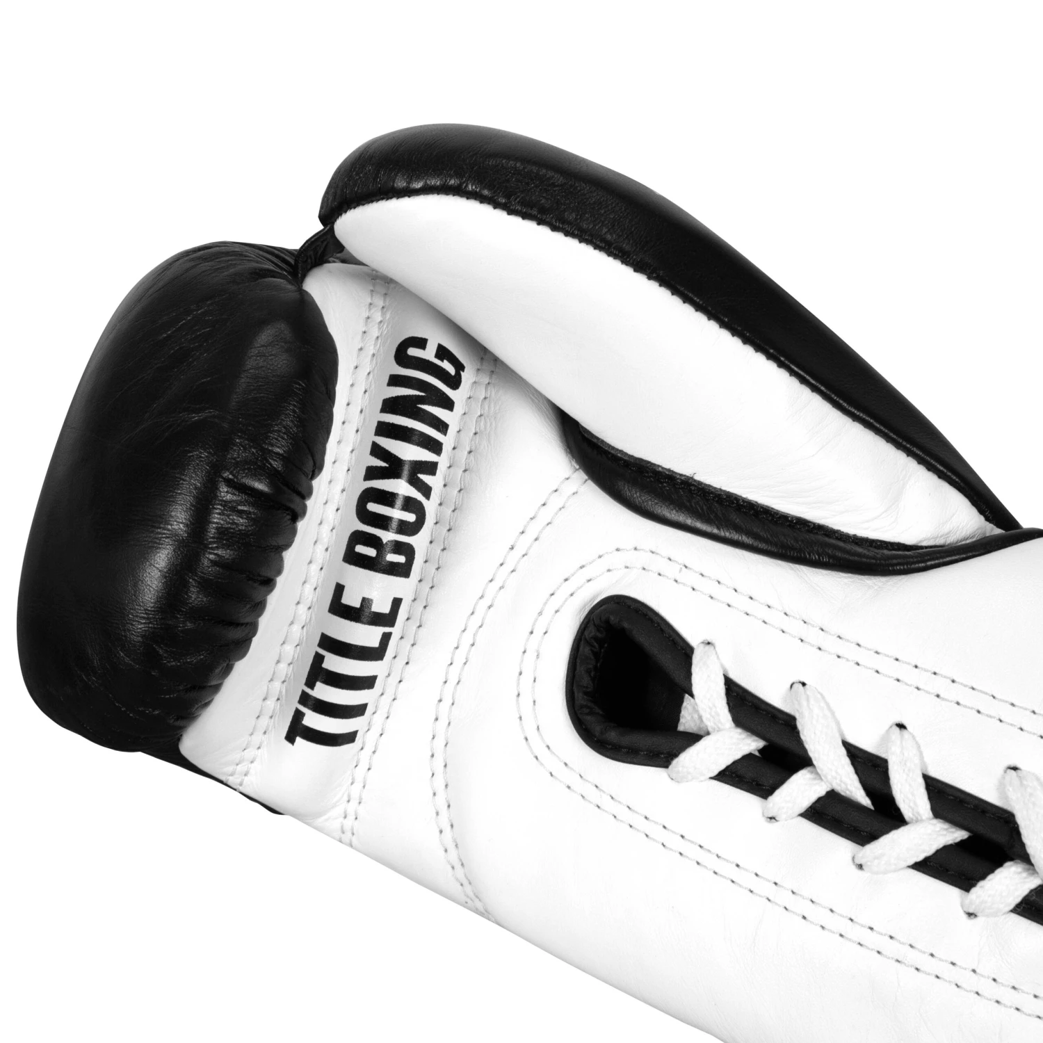 TITLE Boxing Red & White Leather Pro Fight Gloves β Professional Horsehair Lace-Up 6 TITLE Boxing Red & White Leather Pro Fight Gloves β Professional Horsehair Lace-Up - Image 6