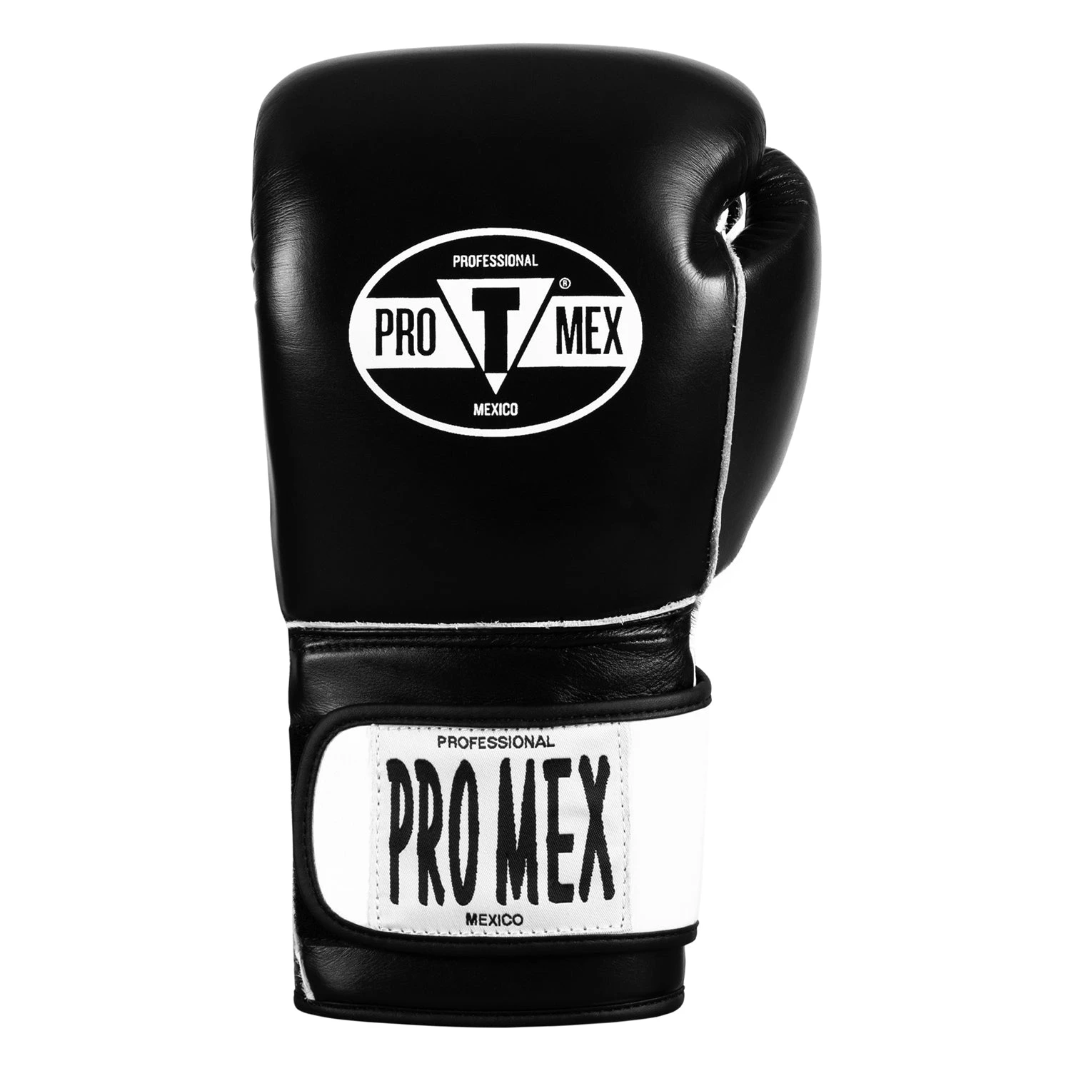 Pro Mex Black and White Professional Edge Training Boxing Gloves β Mexican Style Leather Hook-and-Loop Gloves 3 Pro Mex Black and White Professional Edge Training Boxing Gloves β Mexican Style Leather Hook-and-Loop Gloves - Image 3