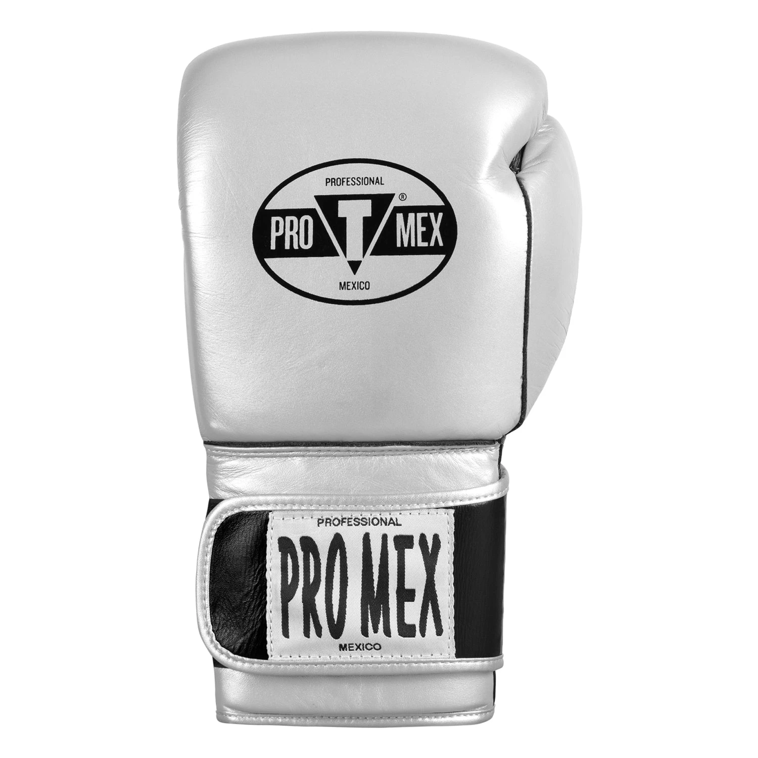 Pro Mex Black and White Professional Edge Training Boxing Gloves β Mexican Style Leather Hook-and-Loop Gloves 15 Pro Mex Black and White Professional Edge Training Boxing Gloves β Mexican Style Leather Hook-and-Loop Gloves - Image 15