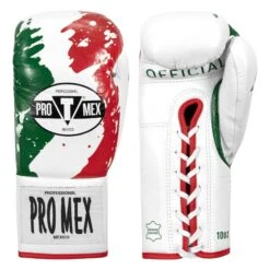 Pro Mex Combatiente Pro Fight Boxing Gloves – Mexican Style Genuine Leather Puncher’s Gloves 26 Pro Mex Combatiente Pro Fight Boxing Gloves – Mexican Style Genuine Leather Puncher’s Gloves -Title Boxing Store PMPFGC GN WH RD 1