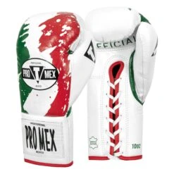 Pro Mex Combatiente Pro Fight Boxing Gloves – Mexican Style Genuine Leather Puncher’s Gloves 28 Pro Mex Combatiente Pro Fight Boxing Gloves – Mexican Style Genuine Leather Puncher’s Gloves -Title Boxing Store PMPFGC GN WH RD 2