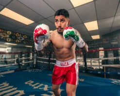 Pro Mex Combatiente Pro Fight Boxing Gloves – Mexican Style Genuine Leather Puncher’s Gloves 27 Pro Mex Combatiente Pro Fight Boxing Gloves – Mexican Style Genuine Leather Puncher’s Gloves -Title Boxing Store PMPFGCRDWHGR 3