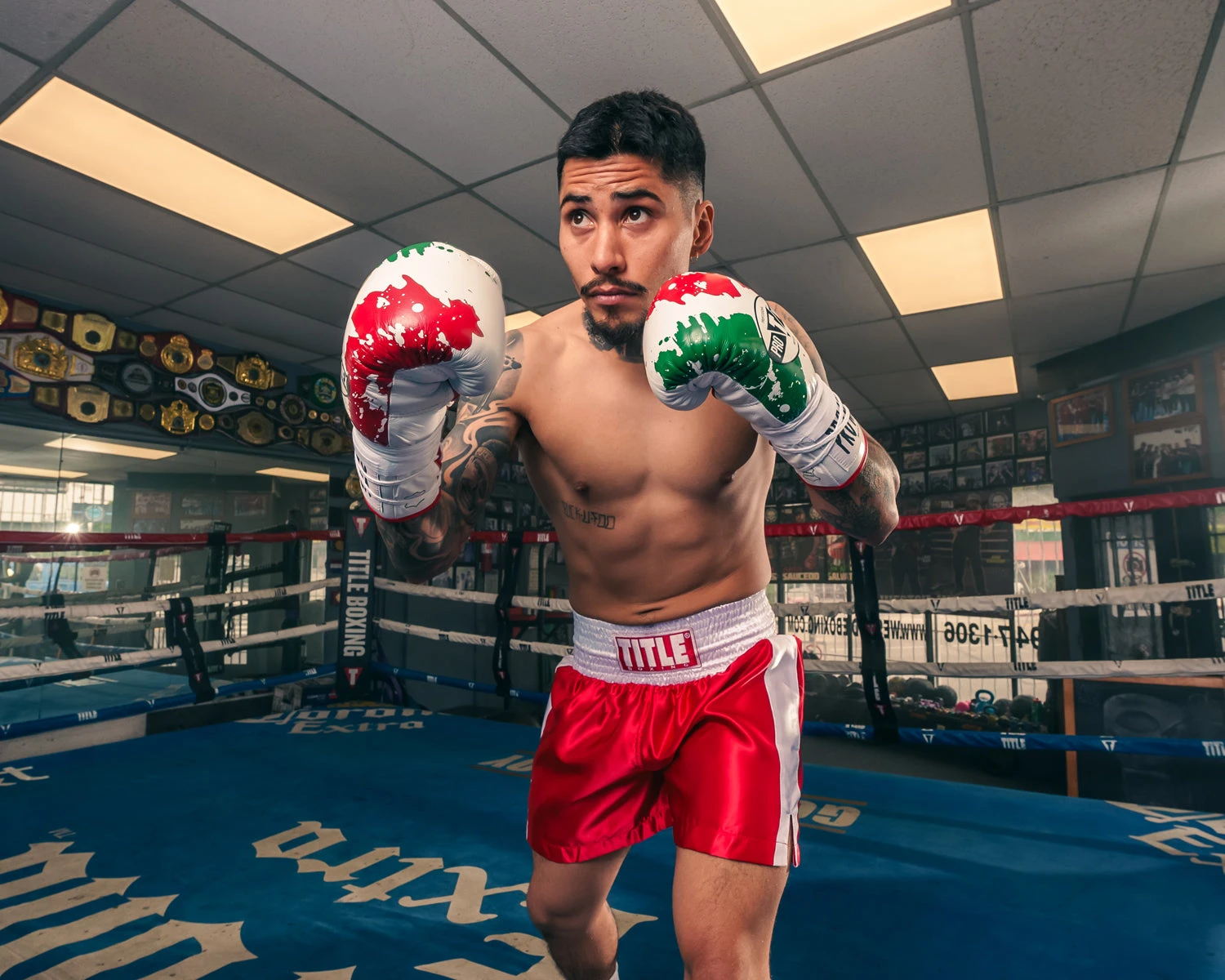 Pro Mex Combatiente Pro Fight Boxing Gloves – Mexican Style Genuine Leather Puncher’s Gloves 8 Pro Mex Combatiente Pro Fight Boxing Gloves – Mexican Style Genuine Leather Puncher’s Gloves - Image 8