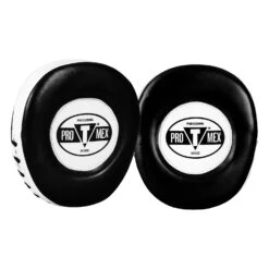 Pro Mex Professional Micro Mitts -Title Boxing Store PMPMM BK WH 2 Pro Mex Professional Micro Mitts