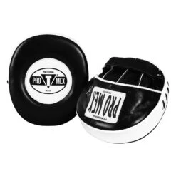 Pro Mex Professional Micro Mitts -Title Boxing Store PMPMM BK WH 5 Pro Mex Professional Micro Mitts