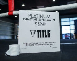 TITLE Platinum Primetime Super Gauze (Box Of 50 Rolls) 9 TITLE Platinum Primetime Super Gauze (Box Of 50 Rolls) -Title Boxing Store PPSG50