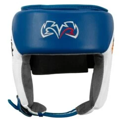 Rival Boxing Amateur Competition Headgear -Title Boxing Store RHGC2 BL WH 2