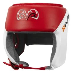 Rival Boxing Amateur Competition Headgear -Title Boxing Store RHGC2 RD WH 1