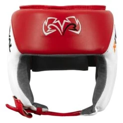 Rival Boxing Amateur Competition Headgear -Title Boxing Store RHGC2 RD WH 2