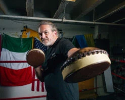 TITLE Boxing Retro Old School Punch Mitts -Title Boxing Store ROSPMBR 4