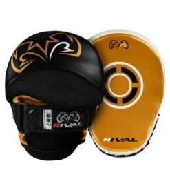 Rival Boxing Curved Punch Mitts -Title Boxing Store RPM7 BK GD 1 62204c20 fe5c 4473 8fce 27e588264743