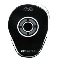 Rival Boxing Curved Punch Mitts -Title Boxing Store RPM7 BK SV 2